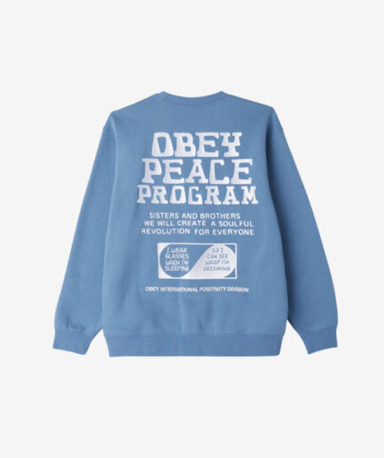 PEACE PROGRAM CREWNECK