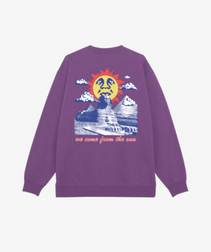 WE COME FROM THE SUN HEAVYWEIGHT CREWNECK