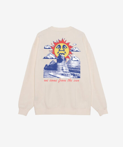 WE COME FROM THE SUN HEAVYWEIGHT CREWNECK